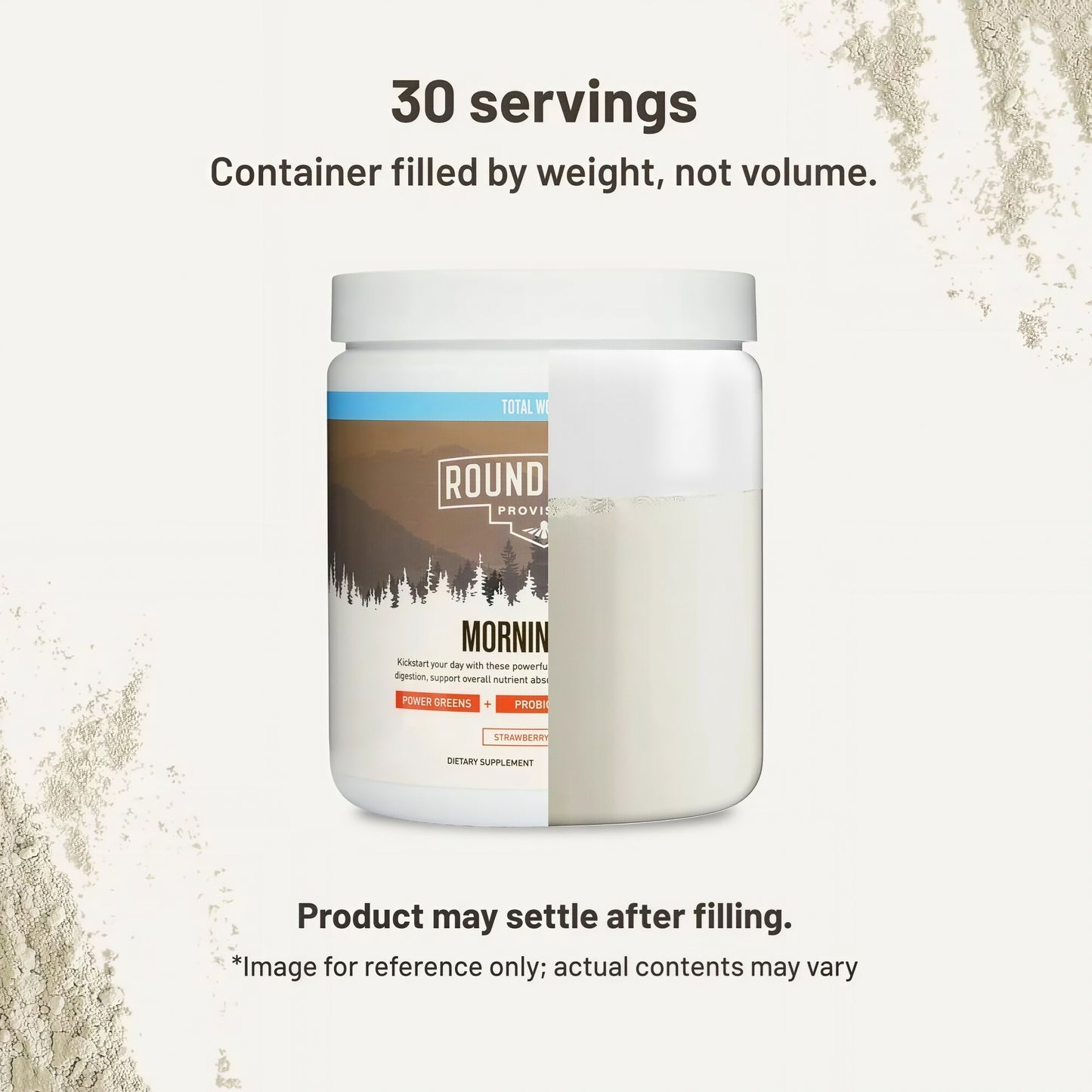 Roundhouse Morning Kick Greens Superfood Powder 30 Servings
